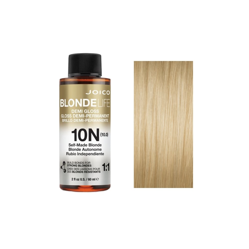 Joico Blonde Life Demi Gloss — 10N pack shot, plain white background