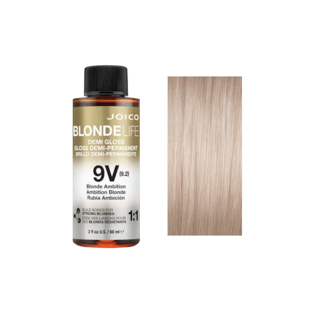 Joico Blonde Life Demi Gloss — 9V pack shot, plain white background