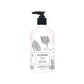 Aluram Clean Beauty Body Lotion — 532 ml (18 oz) pump bottle, leaf-pattern label, plain white background