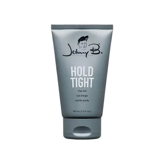 Johnny B Hold Tight Clay Gel — 100 ml tube, front label, white background