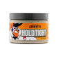 Johnny B Hold Tight Clay Gel — 12 oz jar with Hold Tight artwork, white background