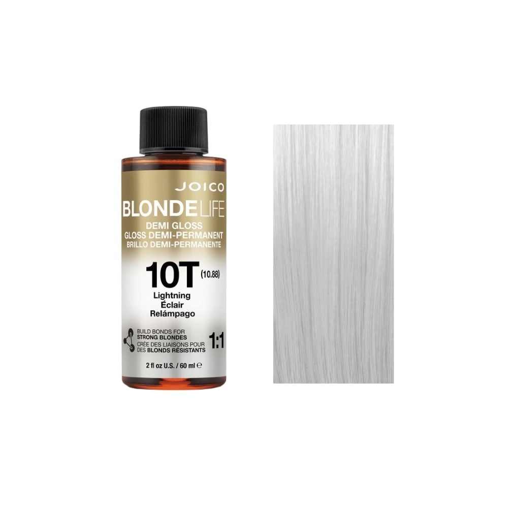 Joico Blonde Life Demi Gloss — 10T pack shot, plain white background