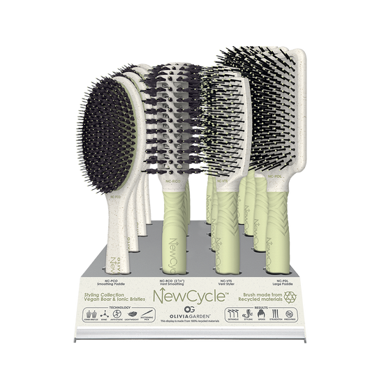 Olivia Garden Newcycle Styling Brushes Set of 16