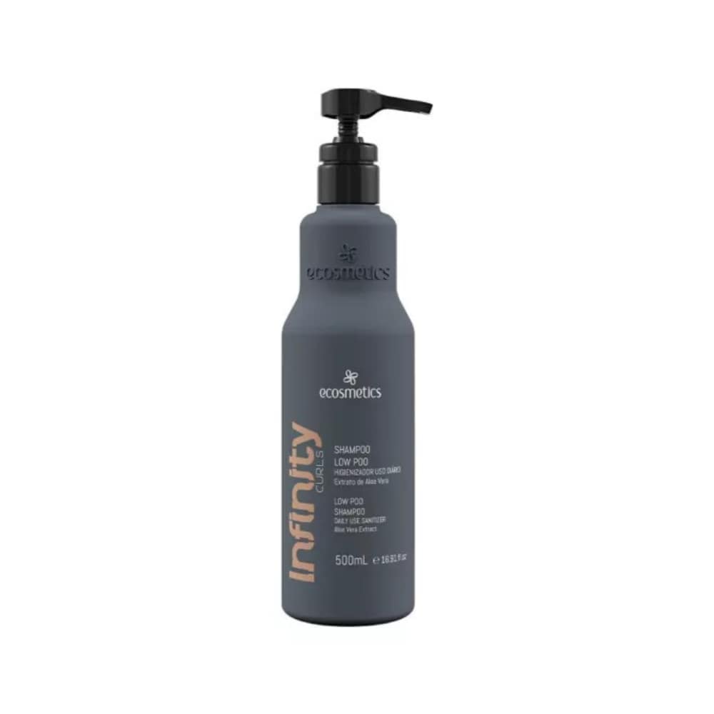 E Cosmetics Infinity Curls Low Poo Shampoo & Anti-Frizz Conditioner Duo – 2 × 500ml