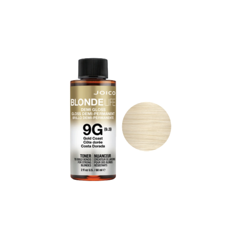Joico Blonde Life Demi Gloss — 9G pack shot, plain white background