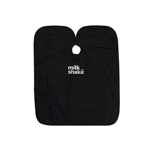 milk_shake Technical Cape Black With Logo Milk Shake
