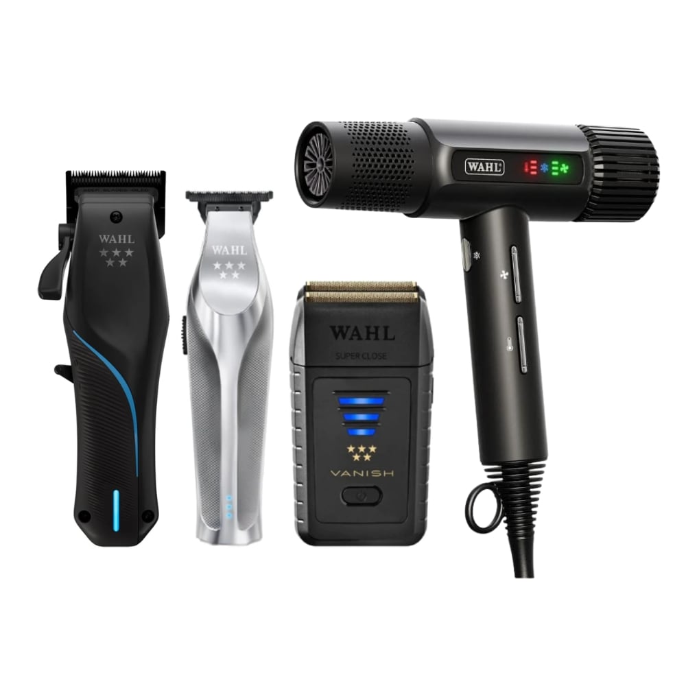 Wahl Clipper, Trimmer, Shaver & Hair Dryer Set — product image 1