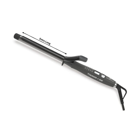 Olivia Garden Curling iron extra long barrel includes heat-resistant mat
