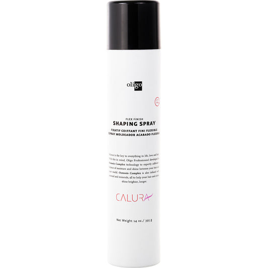 Oligo Professionnel – Calura Flex Finish Shaping Spray 395 g – white-background package view