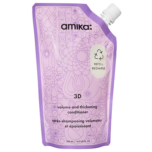 Amika - 3 D - Après-shampooing volumateur et épaississant | 10 oz | 