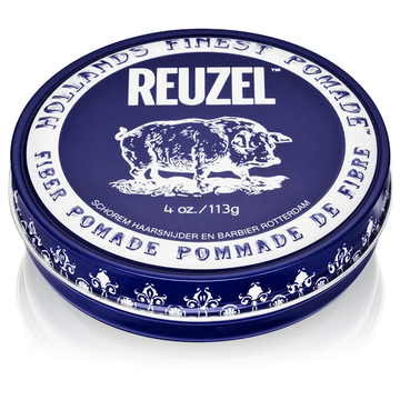Reuzel Fiber Pomade – Firm Pliable Hold, Low Shine – clean exact package, 113g