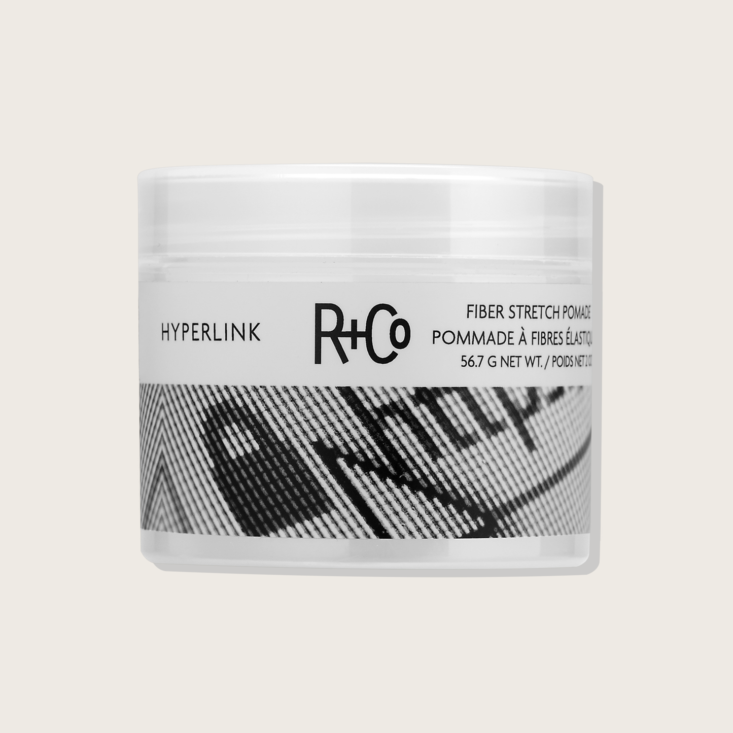 R+Co Hyperlink Elastic Fiber Pomade for Volume & Shine