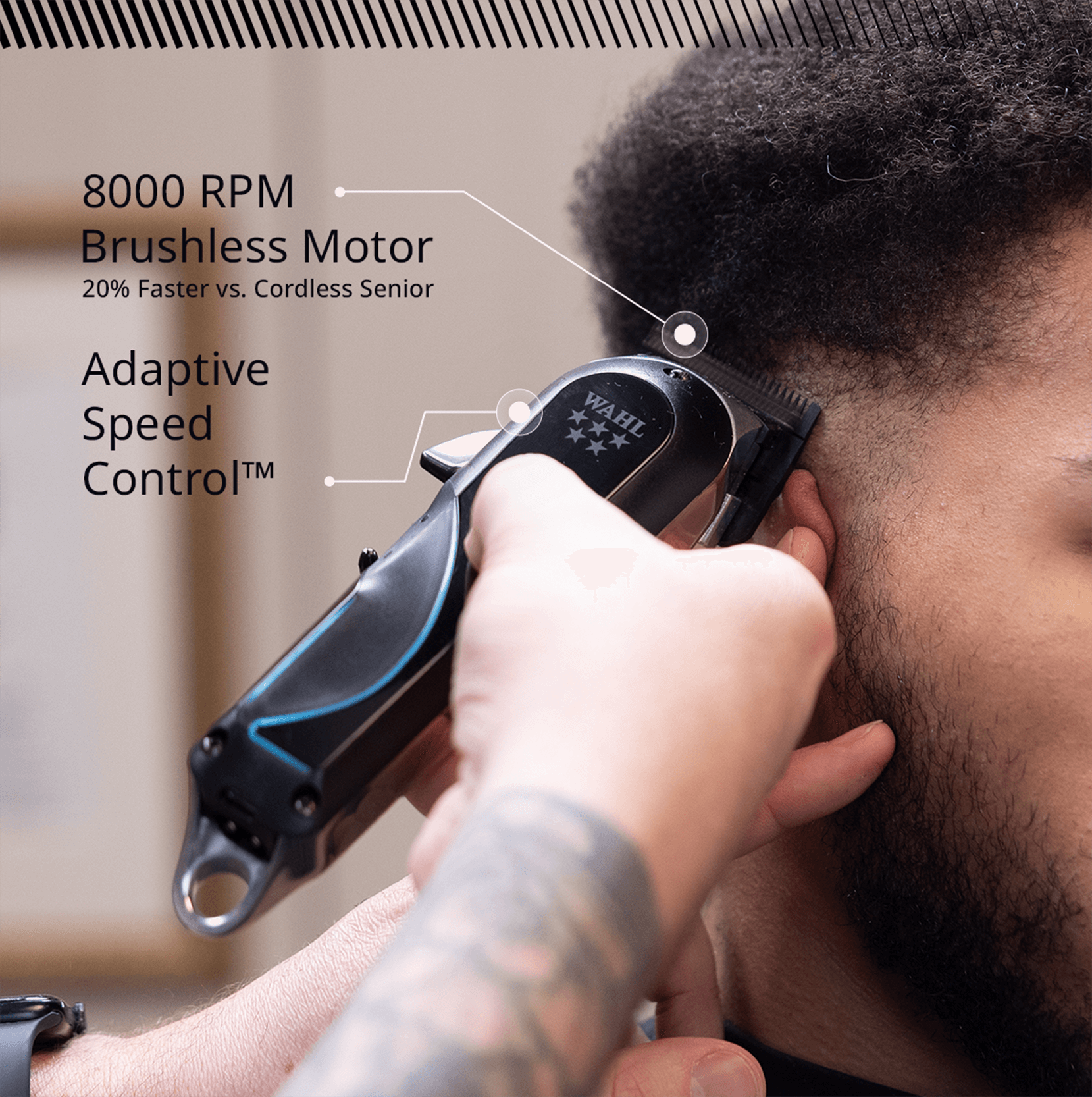 Wahl Senior 2.0 Cord/Cordless Clipper — product image 5