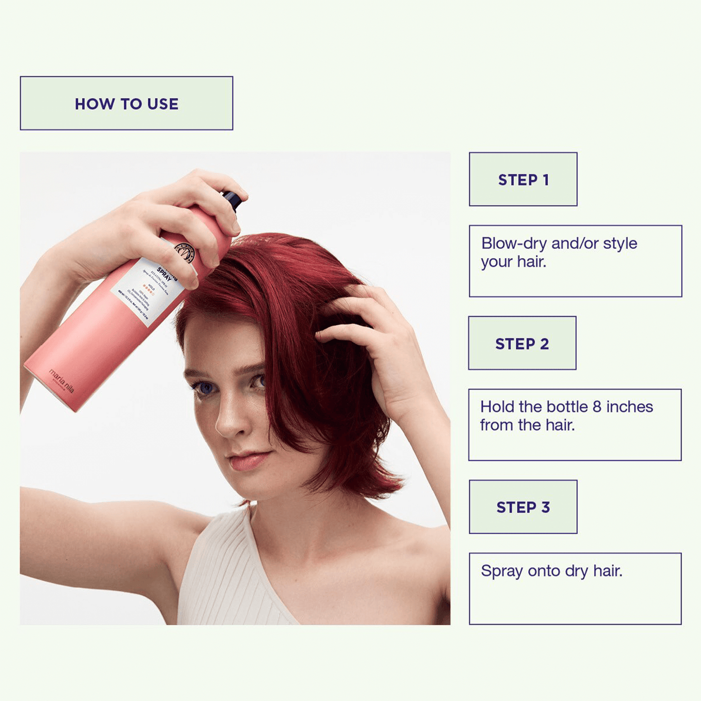 Maria Nila Strong Hold Finishing Spray for Long-Lasting Style | Maria Nila | ProHair.ca