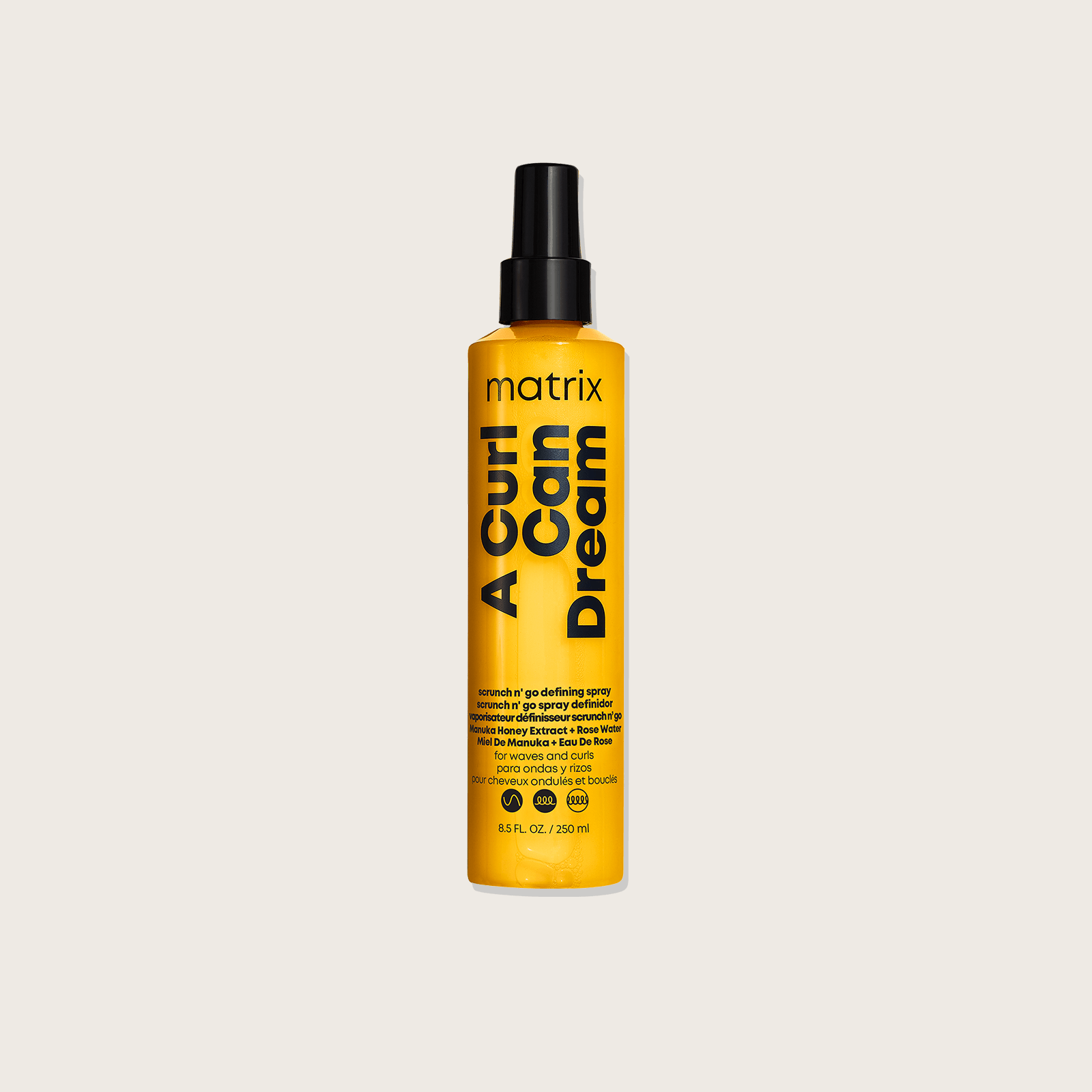 Matrix A Curl Can Dream Scrunch N' Go Wave Defining Spray 250 ml