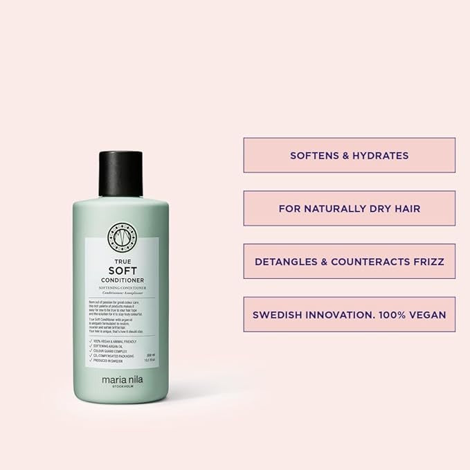 Maria Nila True Soft Conditioner – Detangles & Softens Dry Hair with Argan Oil | Maria Nila | ProHair.ca