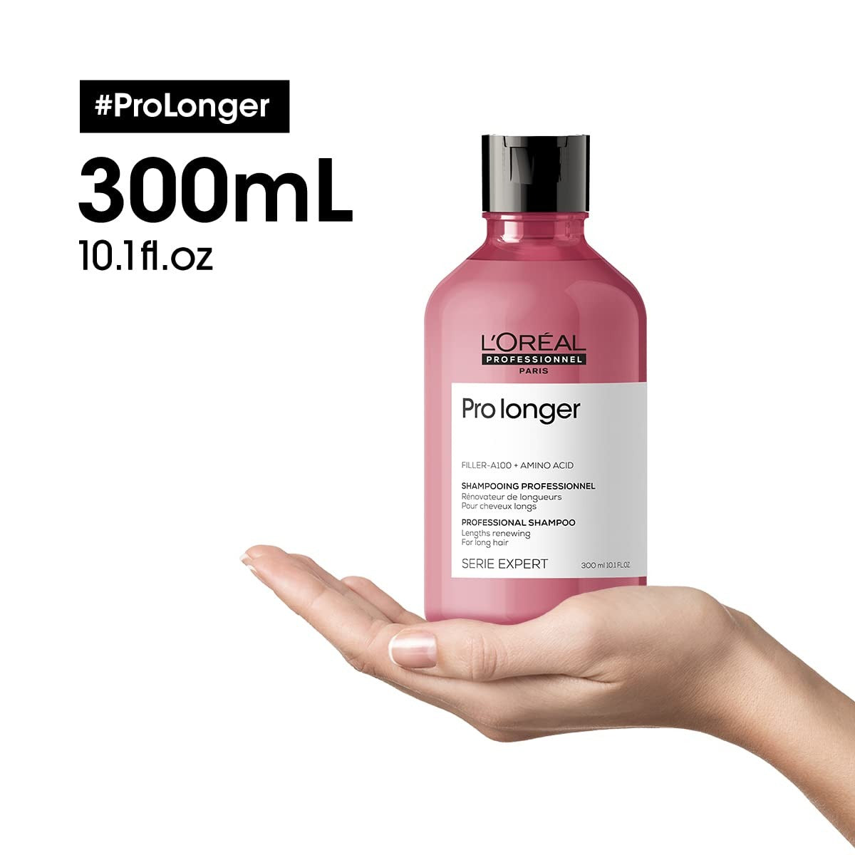 L'Oréal Pro Longer Complete Regimen + Booster – Shampoo 300ml + Conditioner 200ml + Mask 250ml + Concentrate 15ml