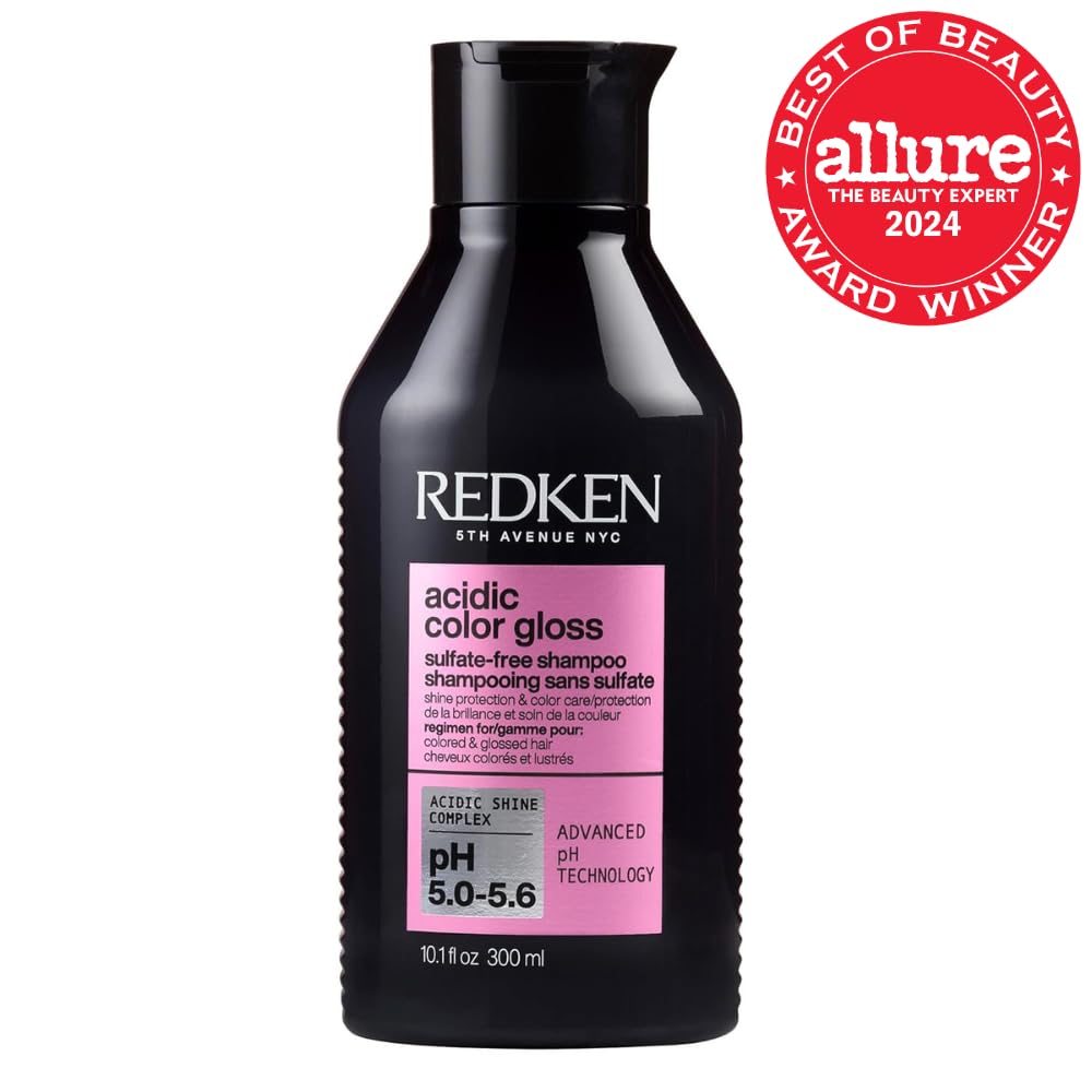 Redken Acidic Gloss Shampoo – Glass-Like Shine for Color-Treated Hair - Image 2