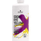 Bonacure Goodbye Yellow Wash — 1 L bottle front, white bottle with purple X, plain background