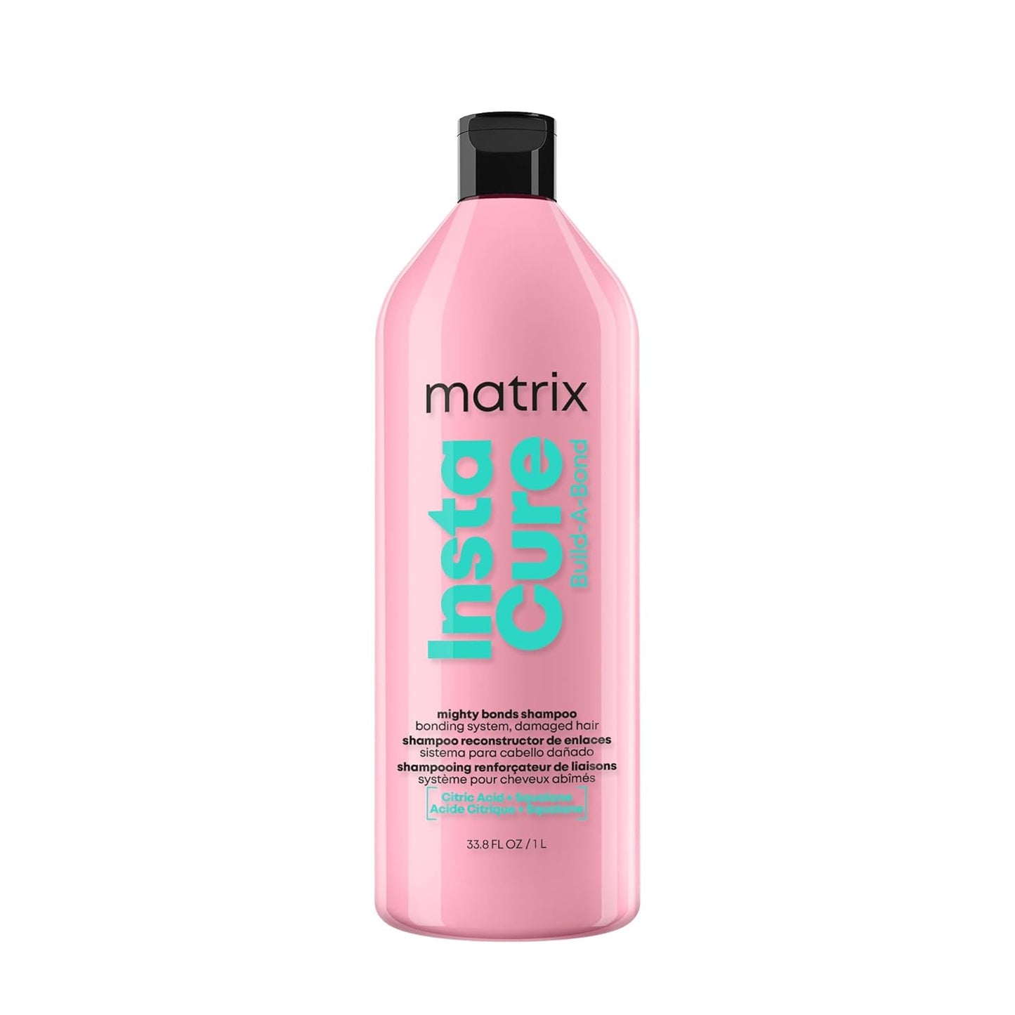 Matrix Instacure Build-A-Bond Mighty Bonds Shampoo – Strengthens Damaged Hair & Rebuilds Bonds