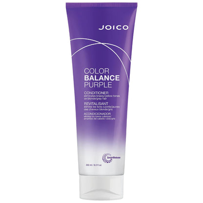 Joico Color Balance Purple Conditioner — 250 ml purple conditioner tube, front label, plain white background