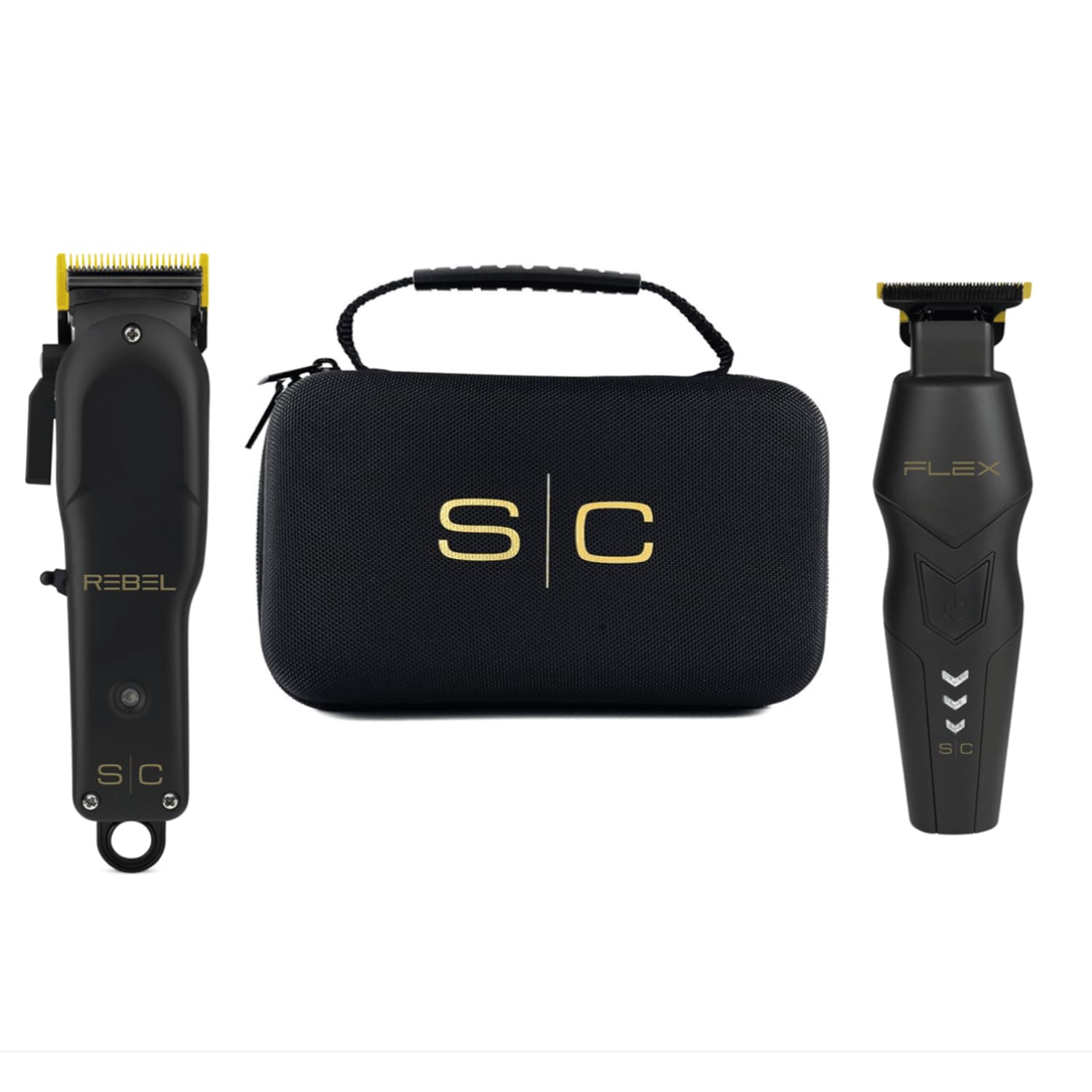 StyleCraft Super Set - Rebel Hair Clipper & Flex Cordless Hair Trimmer – Professional