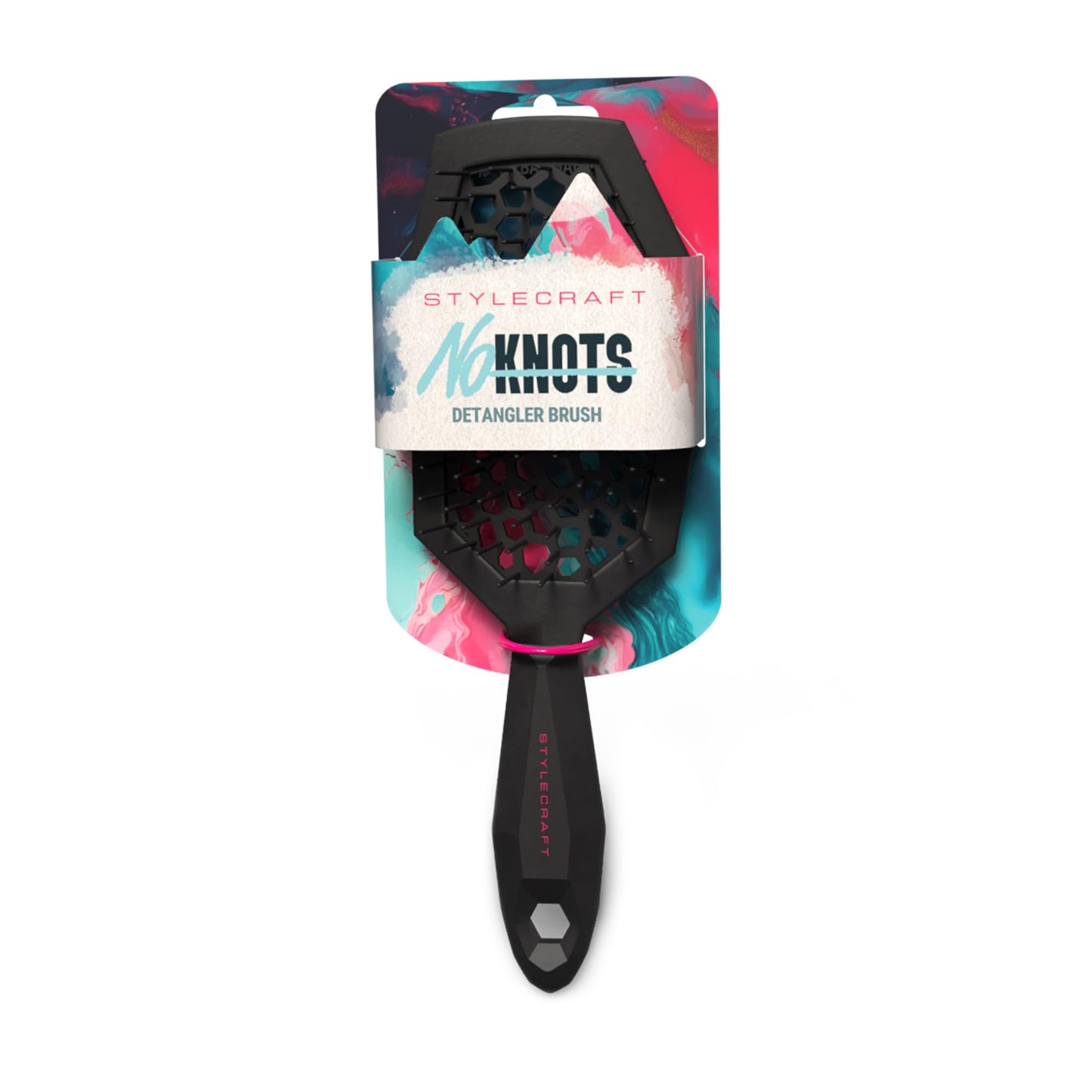 StyleCraft No Knots Detangler Brush – Professional