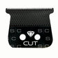 StyleCraft Black DLC Diamond Cut Wide Trimmer Blade and "The One" Cutter – Professional