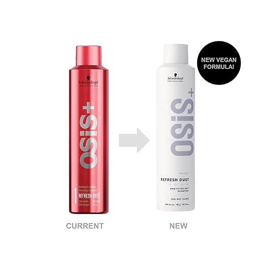 OSiS+ Refresh Dust – 300ml Bodifying Dry Shampoo for Instant Volume & Oil Control