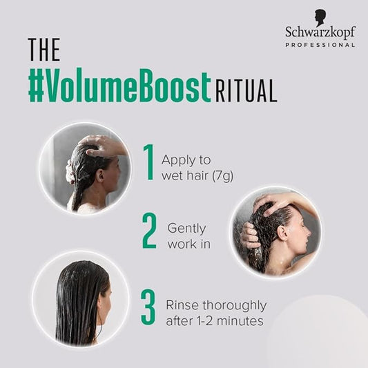 Bonacure Volume Boost Conditioner – Detangles & Adds Lightweight Fullness to Fine Hair