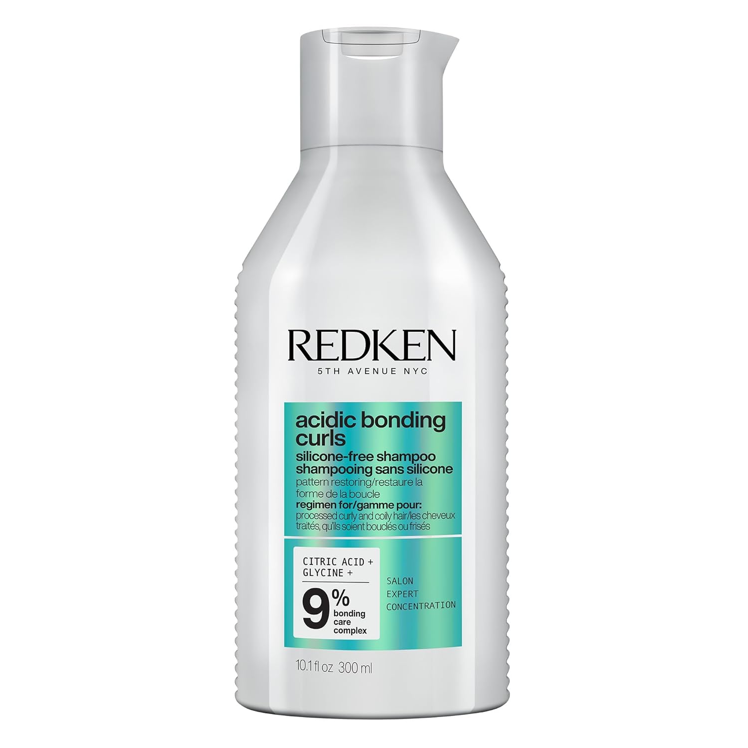 Redken Acidic Bonding Curl Concentrate Shampoo – Bond Repair for Curly Hair - Image 1