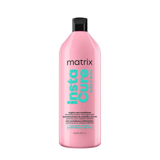 Matrix Instacure Build-A-Bond Mighty Care Conditioner – Restores Strength & Smoothness to Damaged Hair