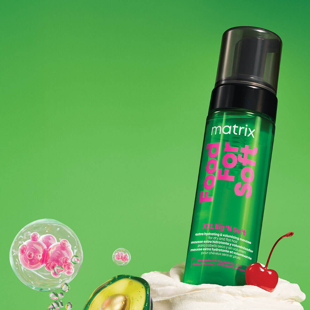 Matrix Food For Soft XXL Hydrating Mousse texture