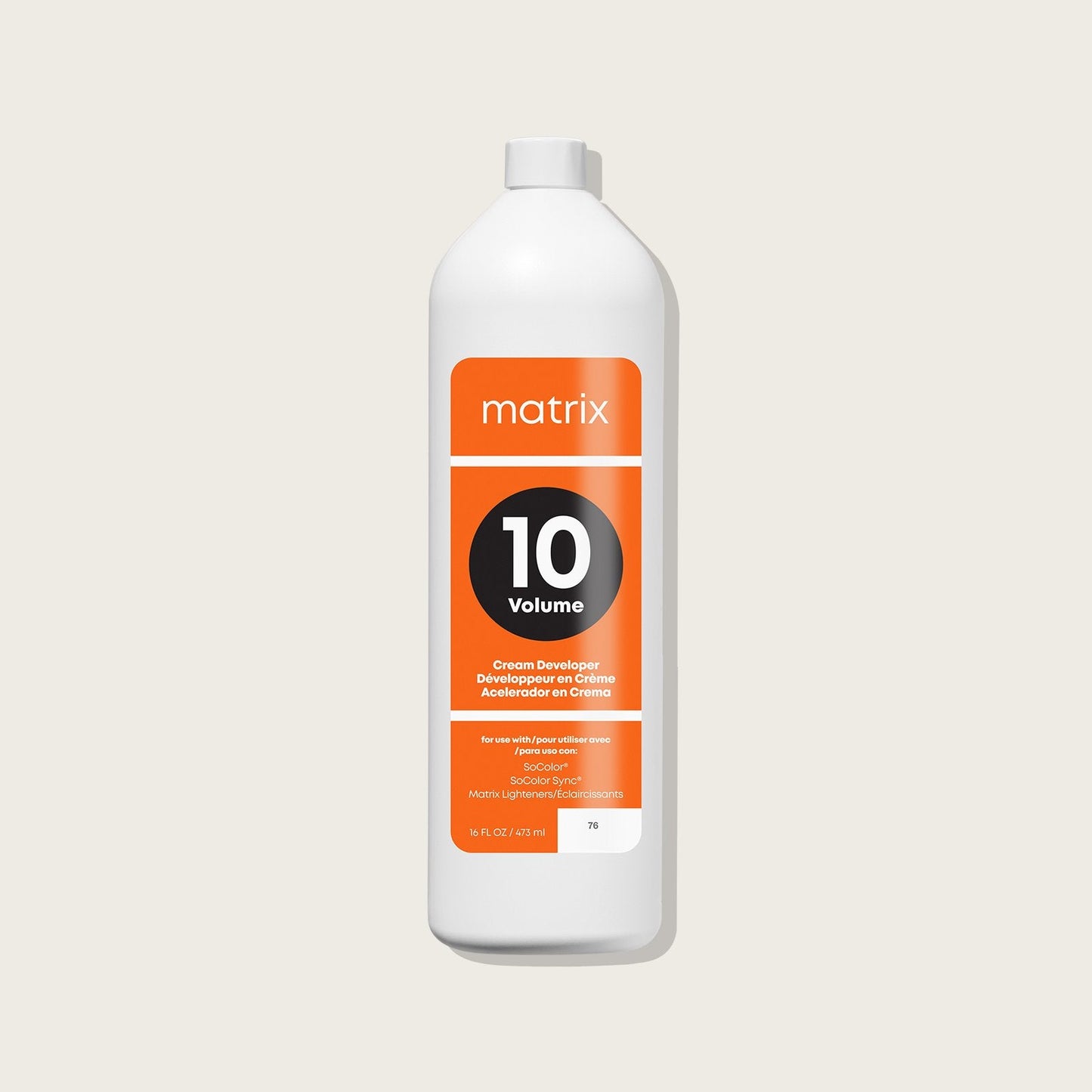 Matrix Cream Developer 10 volume 473 ml