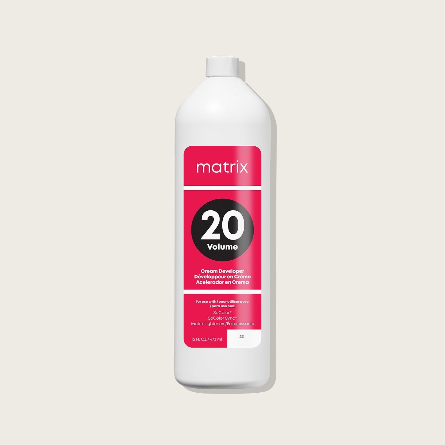 Matrix Cream Developer 20 volume 473 ml