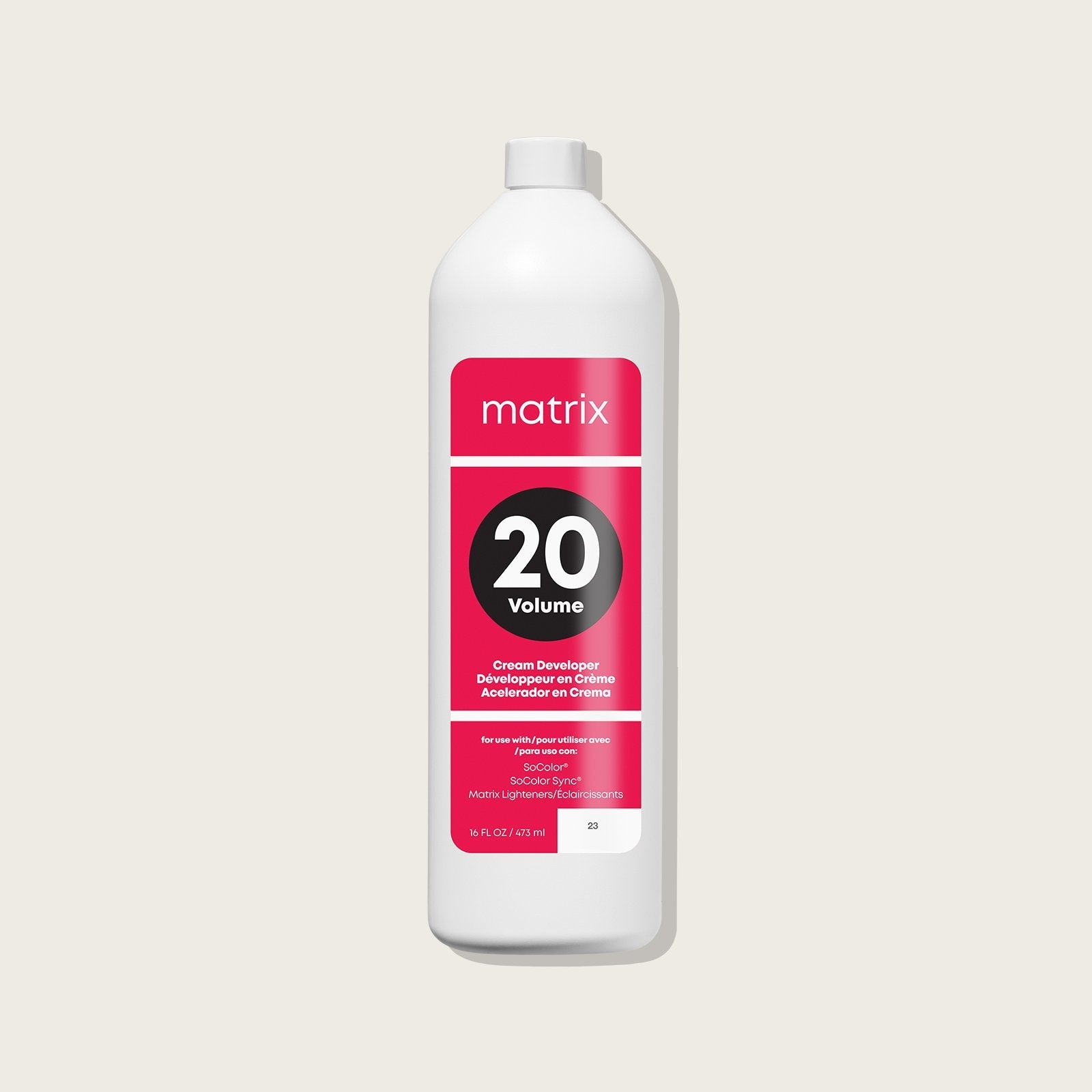 Matrix Cream Developer 20 volume 473 ml