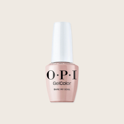 OPI GelColor Bare My Soul - Long-Lasting High Shine Gel Polish
