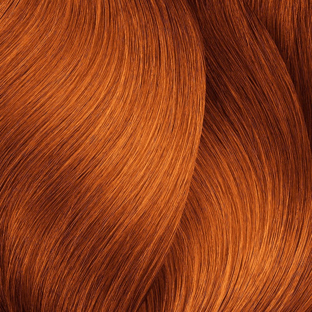 L'Oréal Professionnel Dia Light Acidic Demi-Permanent Gloss shade 7.43 Medium Blonde — hair colour swatch