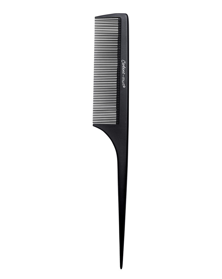 Must52 Carbonik #04 Pin Tail Comb – Plastic Tail, 20% Carbon Fibre