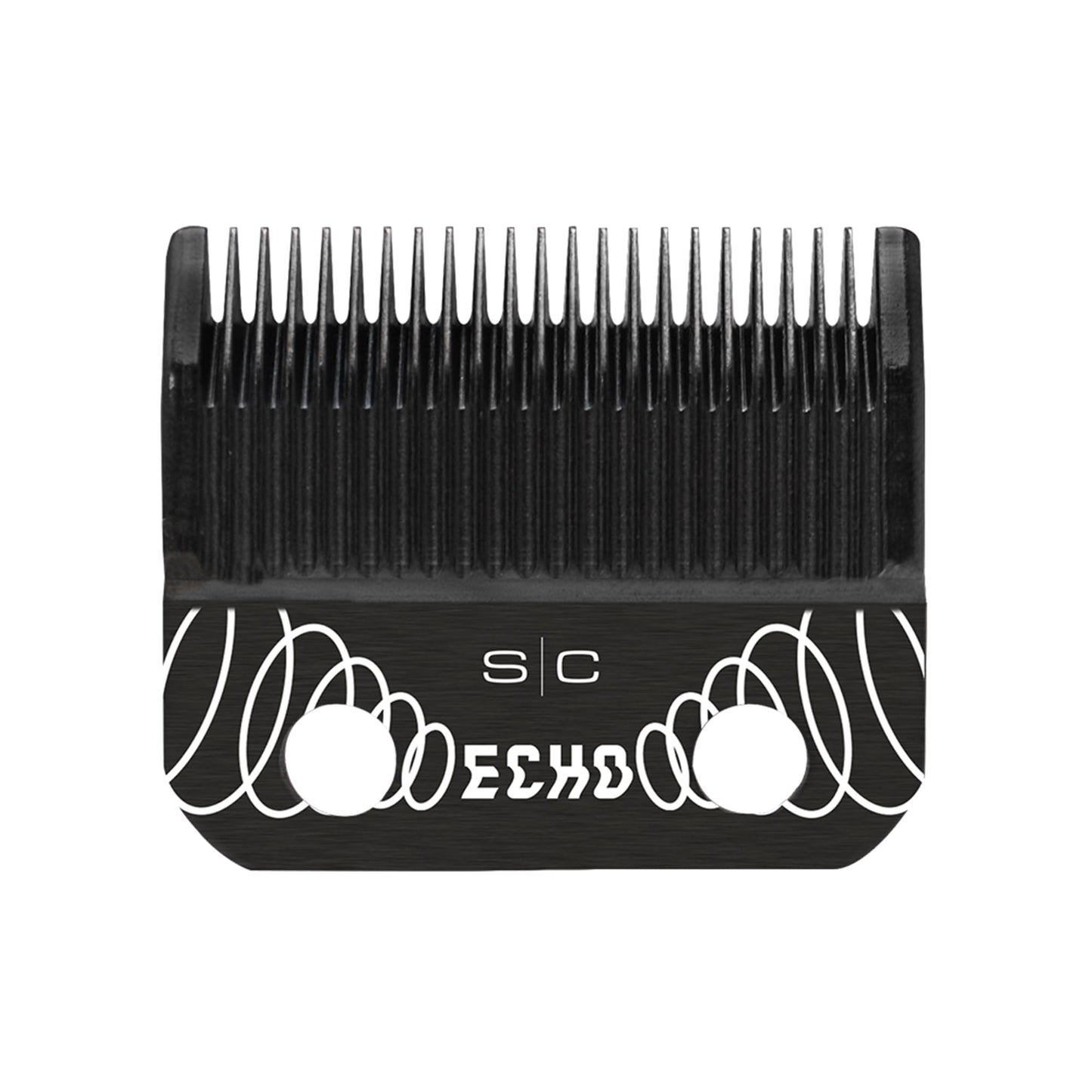 StyleCraft Black DLC Echo Clipper Blade & Shallow Tooth 2.0 Cutter – Professional