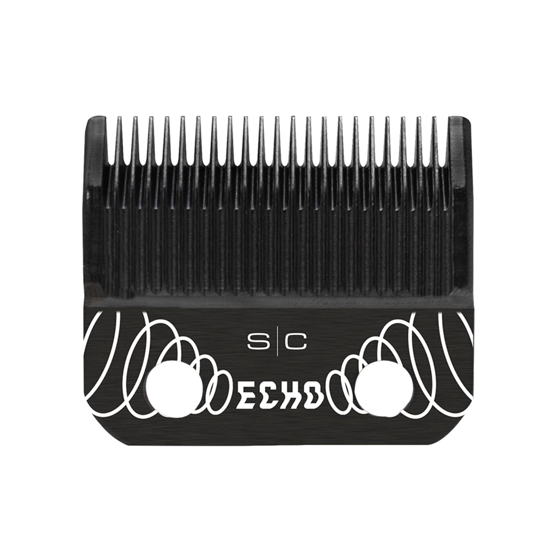 StyleCraft Black DLC Echo Clipper Blade & Shallow Tooth 2.0 Cutter – Professional