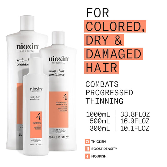 Nioxin System 4 Scalp Therapy Revitalising Conditioner