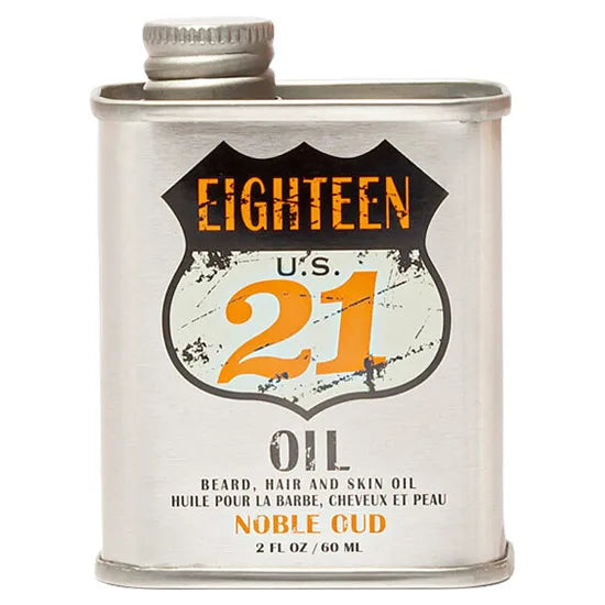 18.21 Man Made Beard, Hair & Skin Oil – Noble Oud 2oz