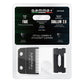 Gamma+ Black DLC Fade Clipper Blade and Shallow Tooth 2.0 Cutter – Professional
