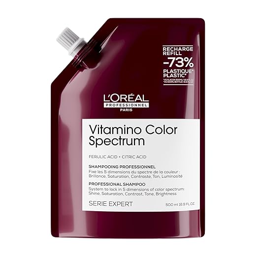 L’Oréal Professionnel Vitamino Color Spectrum Shampoo – Radiance-Boosting Color Care for Treated Hair