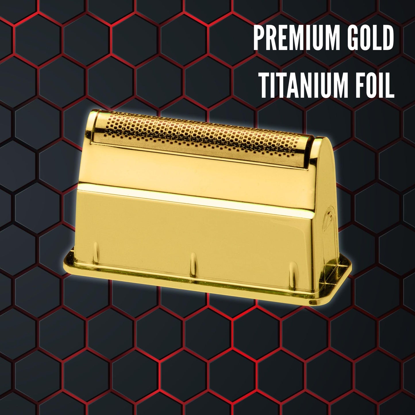 StyleCraft Gold Titanium Single Foil and Echo & Forged Cutters for the Uno Shaver – Professional