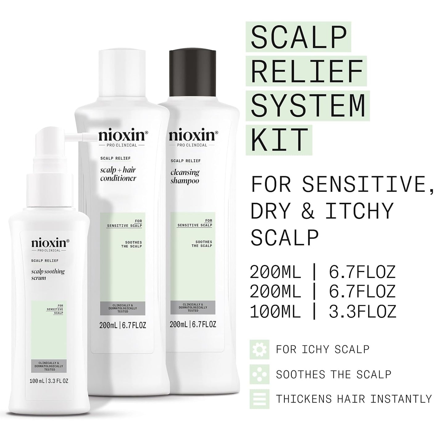 Nioxin Scalp Relief 3-Piece Kit