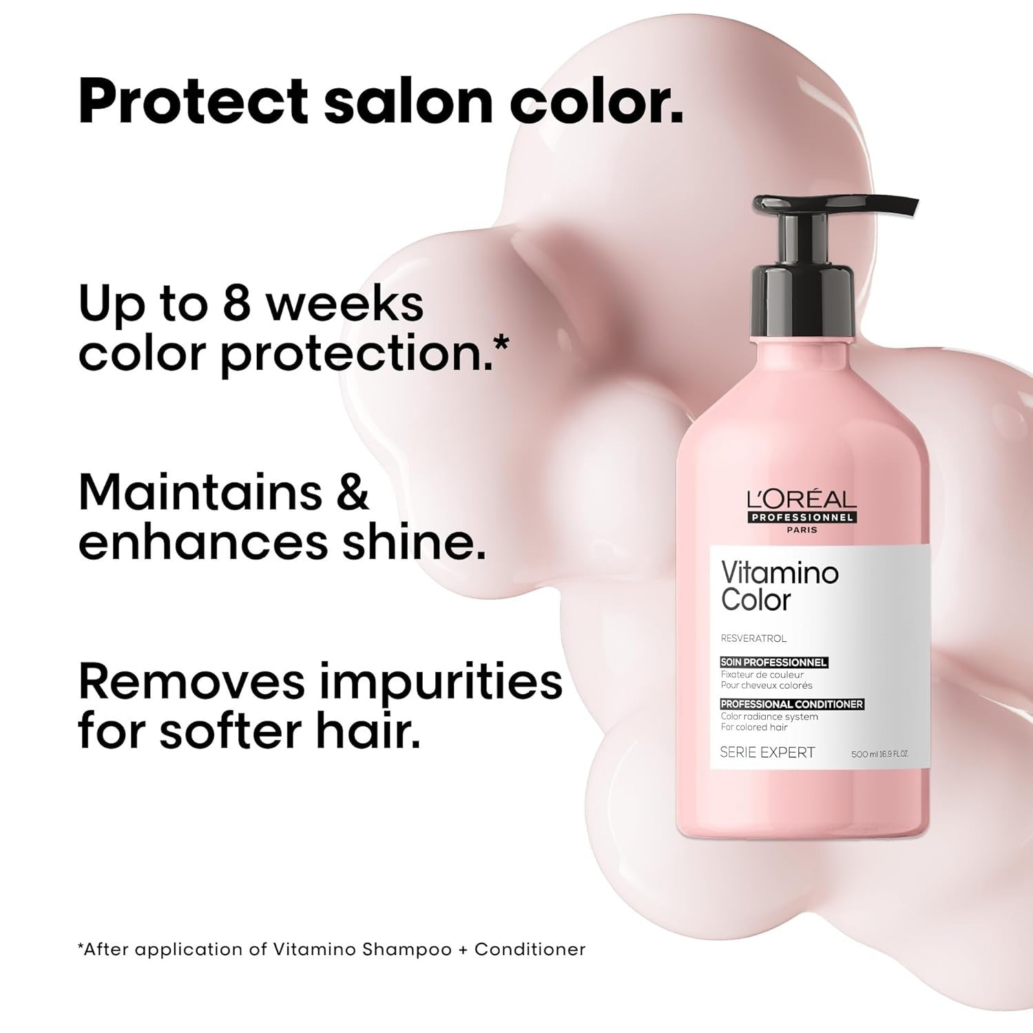 L’Oréal Professionnel Vitamino Color Conditioner – Radiance-Enhancing Care for Color-Treated Hair | L’Oréal Professionnel | ProHair.ca