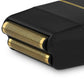 StyleCraft Gold Titanium Double Foil & Echo Cutters for the Instinct Shaver – Professional
