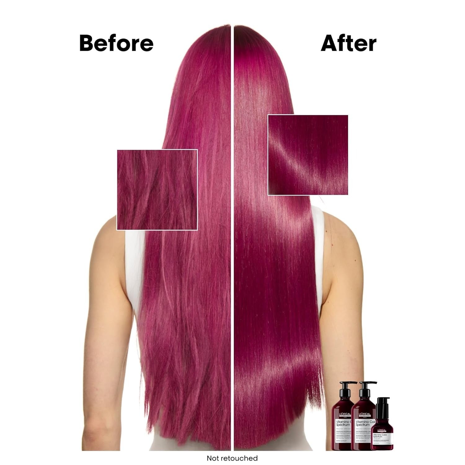 L’Oréal Professionnel Vitamino Color Spectrum Glass Shine – Finishing Serum for Radiant Color &amp; Mirror-Like Shine (50ml) | L’Oréal Professionnel | ProHair.ca
